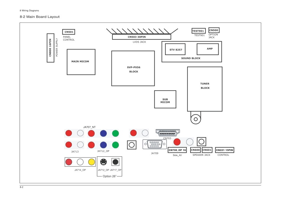 三星LA32S71B1XXTT维修手册_14_Wiring Diagram.pdf_第2页