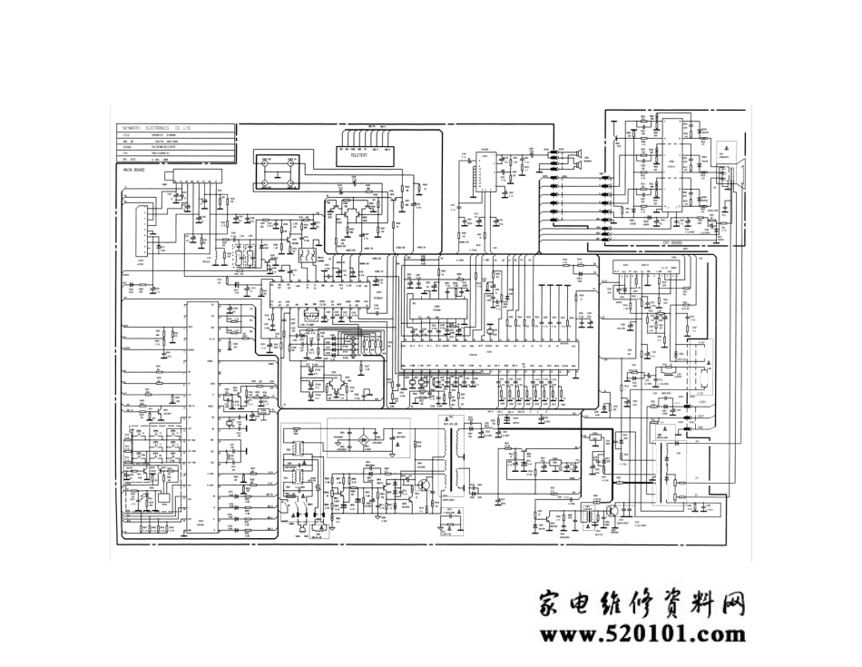 创维2198-3008彩电（4S02机芯）电路原理图.pdf_第1页