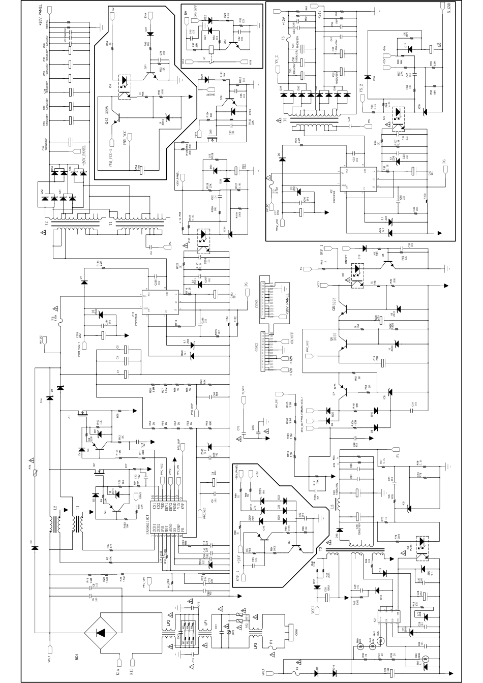 创维168P-R8F021-00电源板电路原理图.pdf_第1页