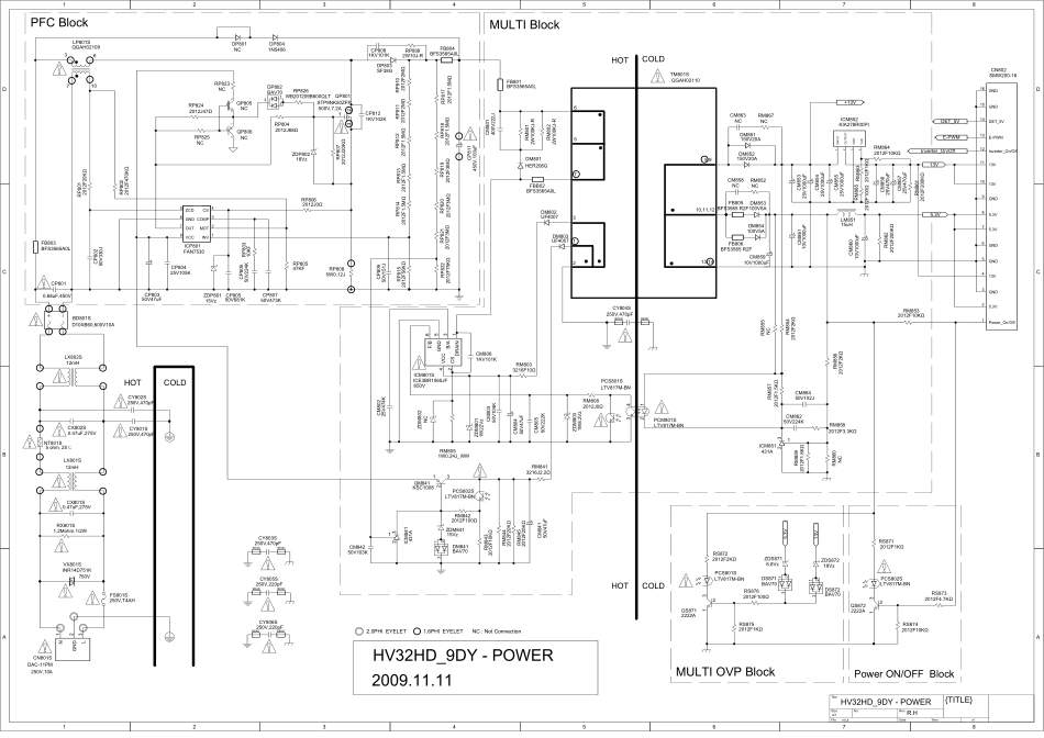 三星LA32B350F1液晶电视（BN44-00289A）电源板电路图.pdf_第1页