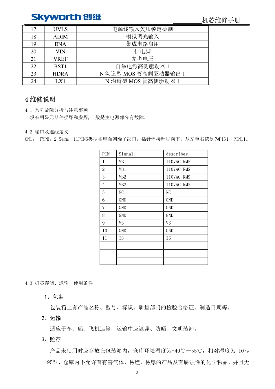 创维168P-P42BW0-03高压板维修手册.pdf_第3页