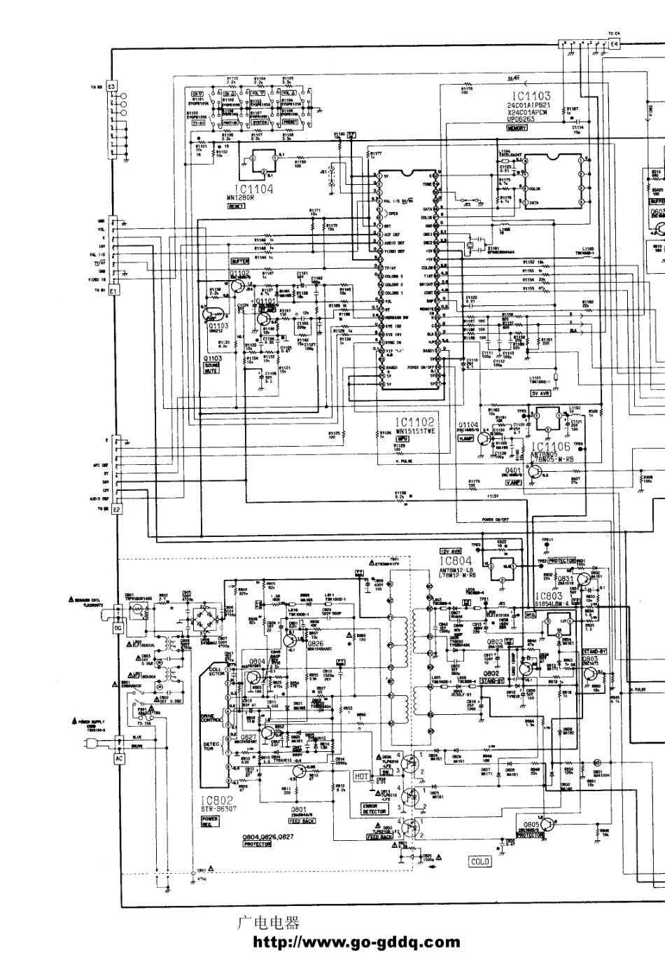 松下TC-2188S原理图_松下  TC-2188S(01).pdf_第1页