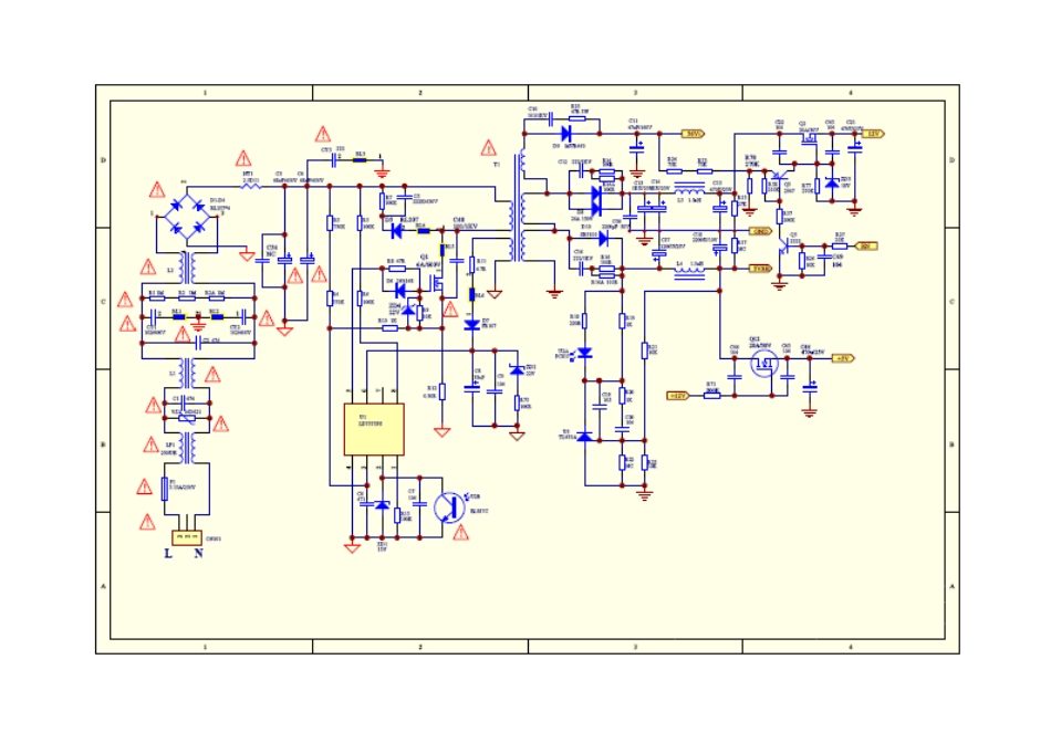 海尔H32E07液晶电视电源板电路图.pdf_第1页