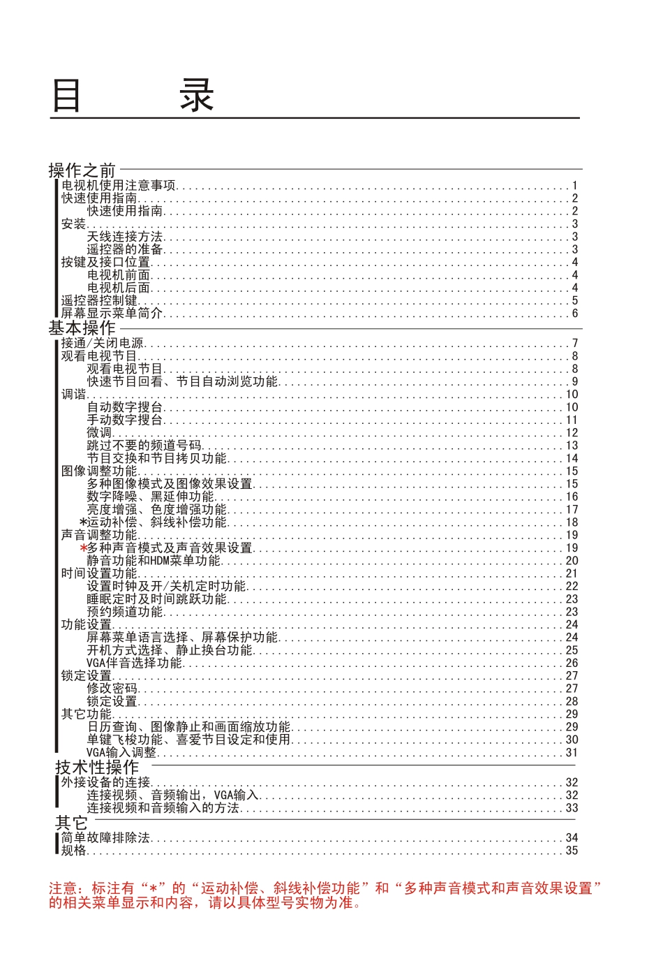 海尔D24FA11-A彩电原理图_D24FA11-A说明书.pdf_第3页