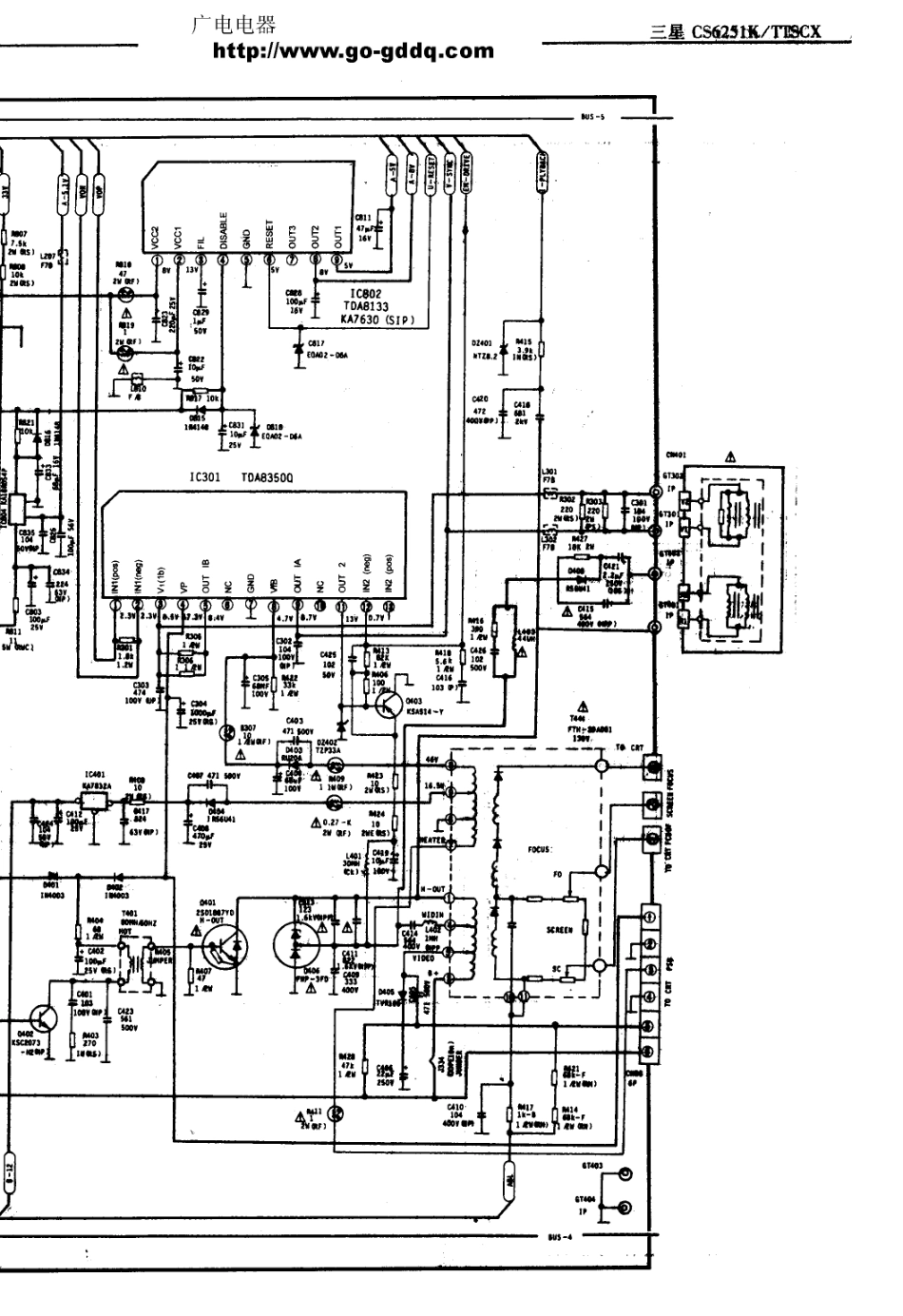 三星CS6251K-TTSCX彩电原理图_三星  CS6251K-TTSCX(04).pdf_第1页