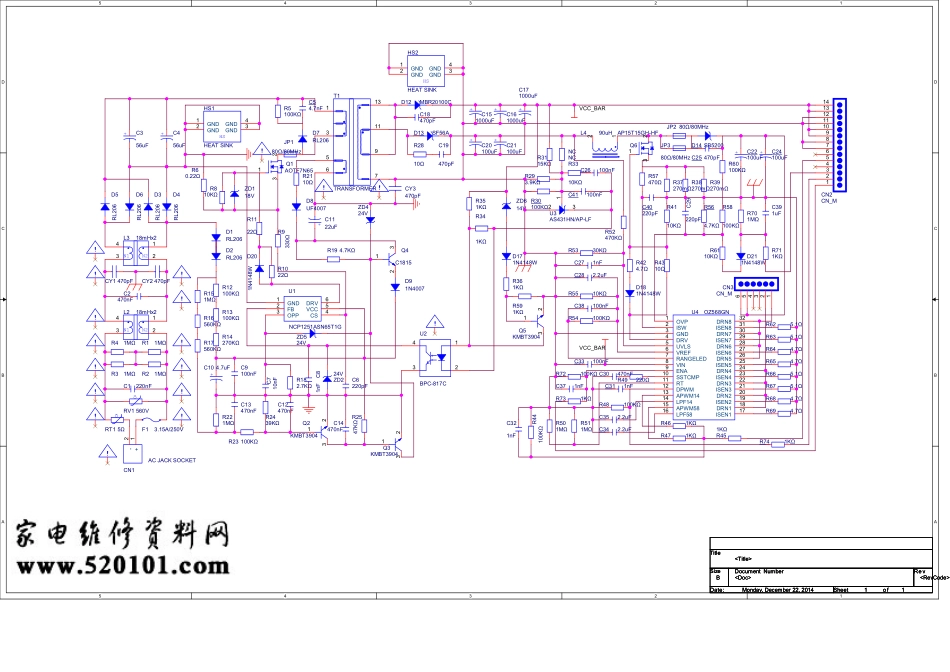 创维168P-L3N01B-00电源板电路原理图.pdf_第1页