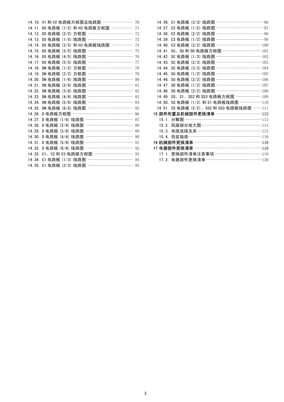 松下TH-50PH10CS等离子电视维修手册和图纸.pdf_第3页