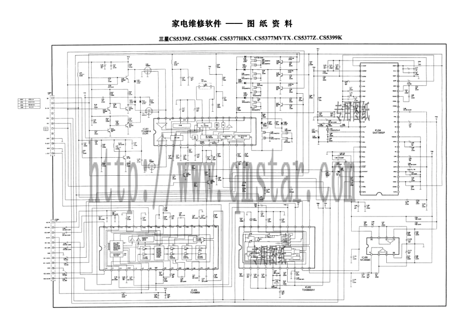 三星CS5399K彩电原理图.pdf_第2页