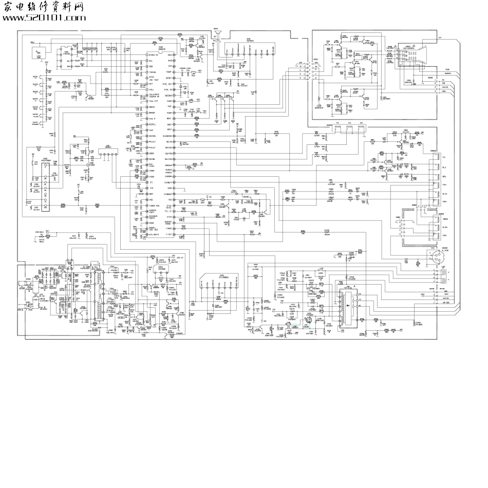 海尔8370芯片(88714)线路原理图_海尔8370_88714.pdf_第1页