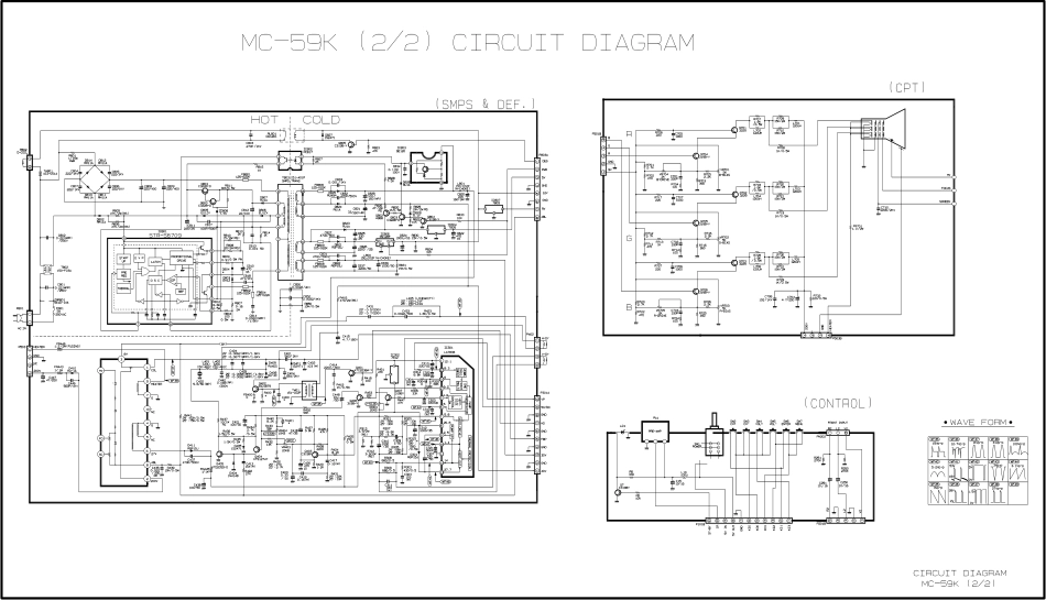 LG  CP-29C84M彩电图纸_LG  CP-29C84M彩电.pdf_第2页