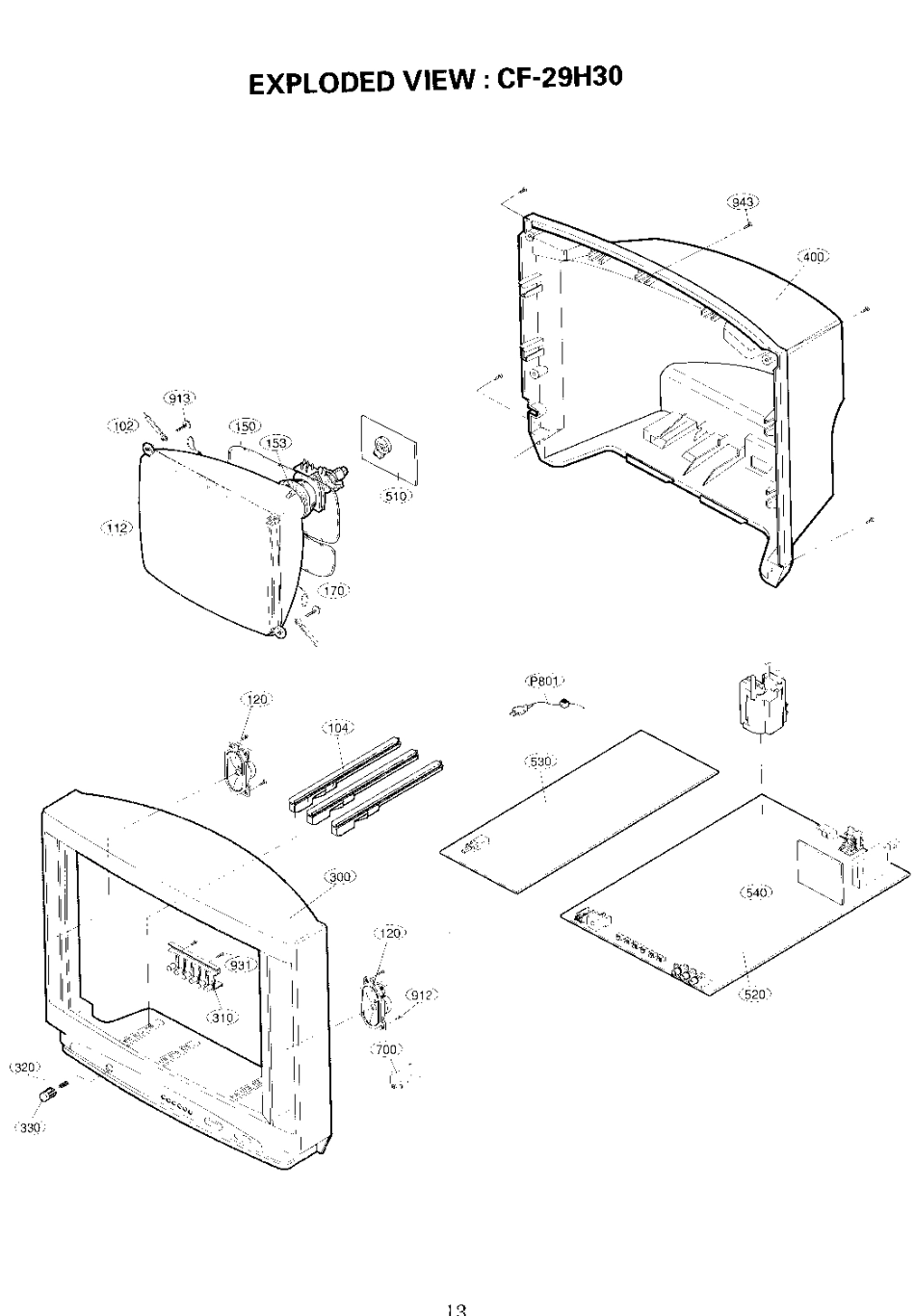 LG  CF-29H70(MC-74A)彩电图纸_LG(MC74A)CF-29H70(MC-74A).pdf_第2页