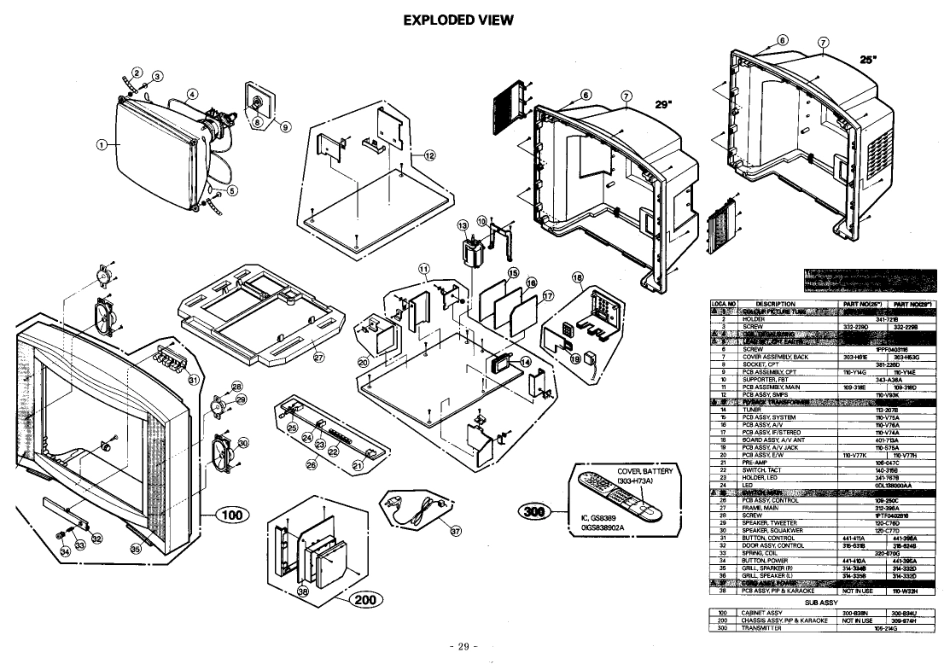 LG  CF-25C42,29C42,29C42P(MC-15A)彩电图纸_CF-25C42,29C42,29C42P(MC-15A).pdf_第1页