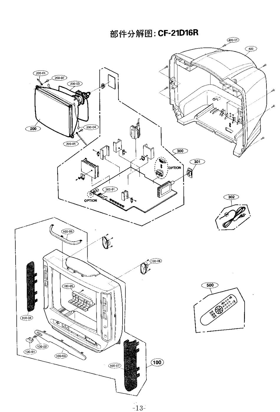 LG  CF-21D16R,21D70R(MC-64A)彩电图纸_LG,CF-21D16R,21D70R(MC-64A).pdf_第2页