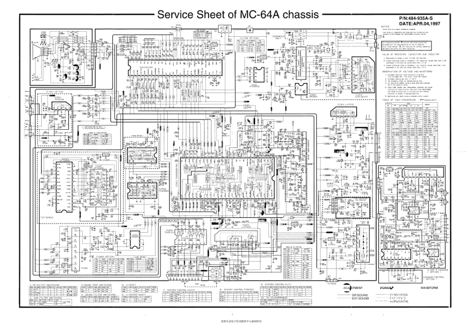 LG  CF-14,21D16R,21D70R(MC-64A)彩电图纸_CF-14,21D16R,21D70R(MC-64A).pdf_第1页