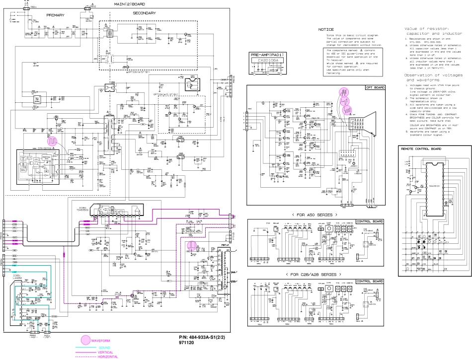 LG  CF 28A50F彩电图纸_CF28A50F.pdf_第2页