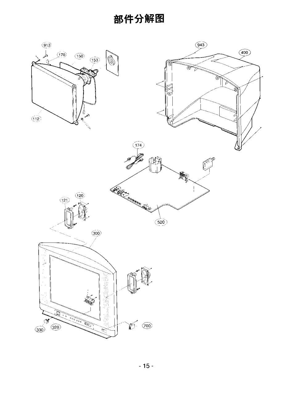 LG  21FB50VE彩电图纸_LG 21FB50VE.pdf_第2页