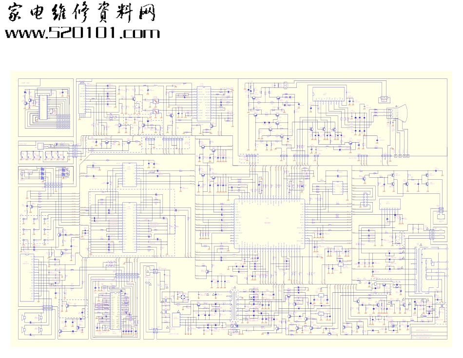 创维6P60机芯彩电电路原理图_创维29T16HN（6P60机芯）彩电图纸.pdf_第1页