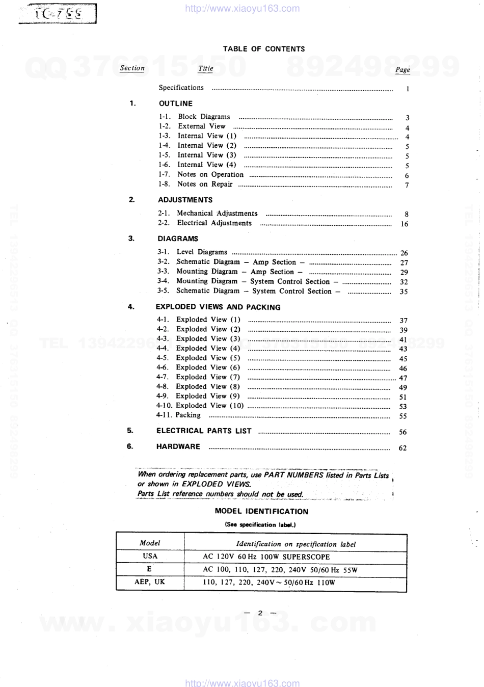 索尼SONY TC-755电路图.pdf_第2页