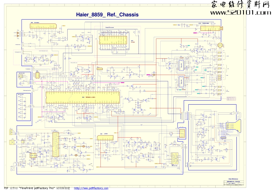 海尔34FV6H-B彩电原理图_海尔34FV6H-B彩电.pdf_第1页