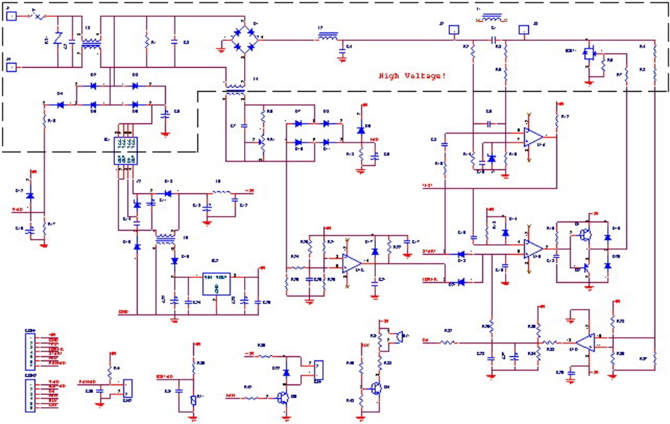 采用凌阳SPMC65P2404A方案电磁炉电路图.pdf_第1页