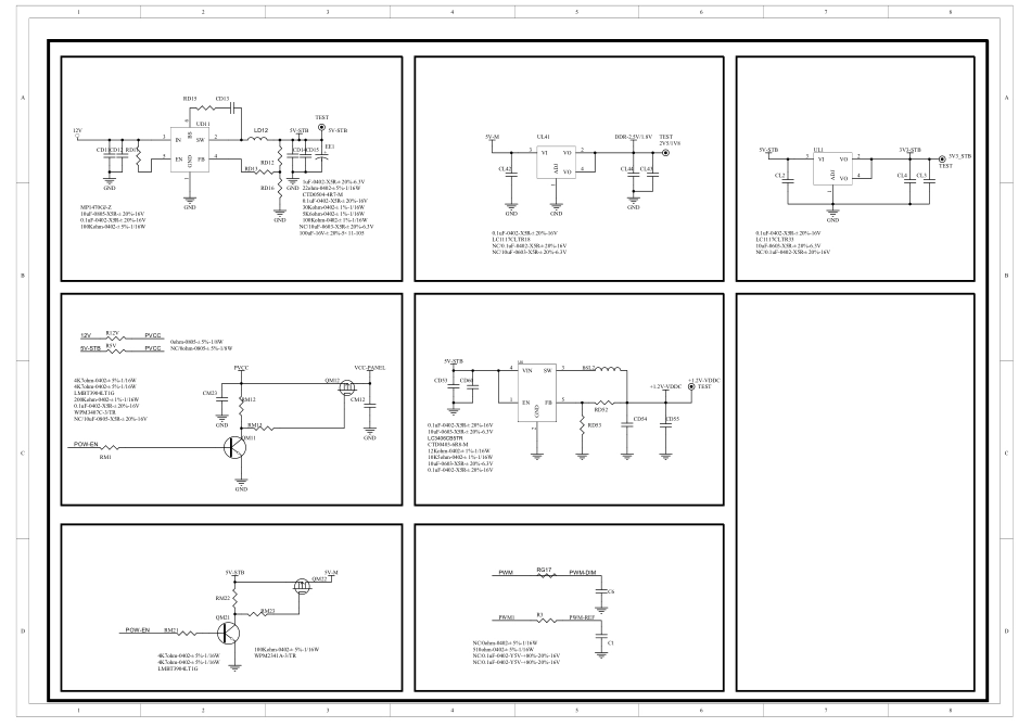 海尔32EU3100液晶电视电源板（TP.VST59S.PB813三合一主板）电路图.pdf_第2页