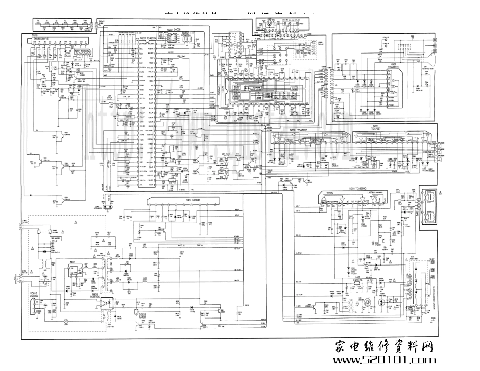 海尔29T8A-PD(TDA93XX芯片)彩电原理图_海尔 29T8A-PD(TDA93XX).PDF_第1页