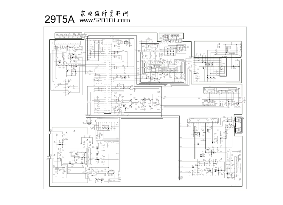 海尔29T5A彩电原理图_海尔29T5A彩电图纸.pdf_第1页