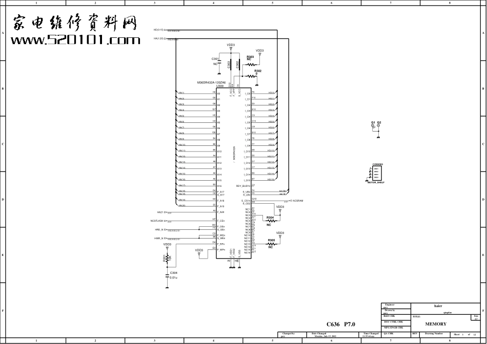 海尔LCD-Z1000液晶电视原理图_09012411418110.pdf_第3页