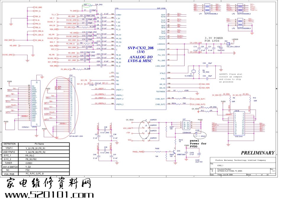 海尔LCD-L26V6-A8K液晶电视原理图_海尔LCD-L26V6-A8K.pdf_第1页