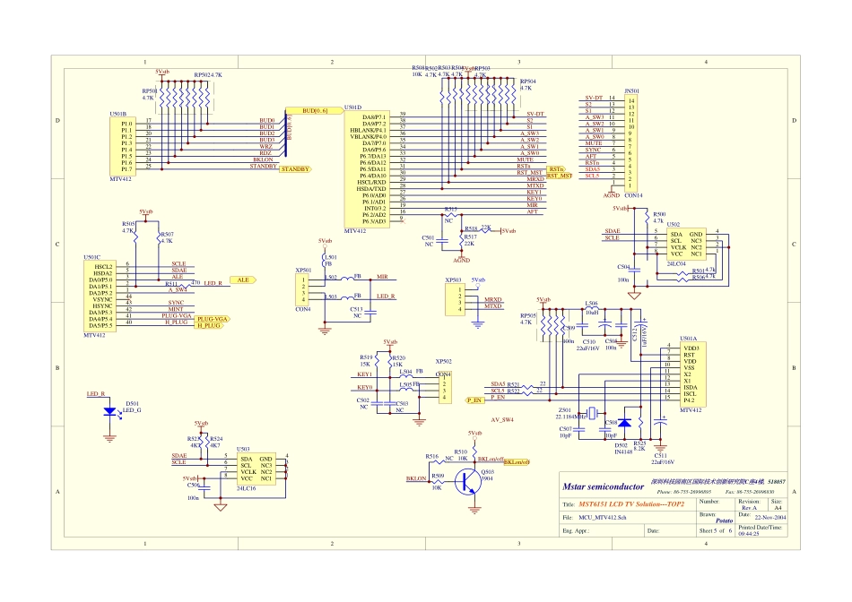 海尔LCDL29V6-A0液晶电视原理图_2.pdf_第3页