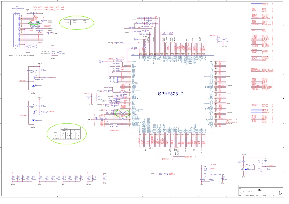 采用SPHE8281D芯片方案构成的影碟机电路图.pdf_第3页