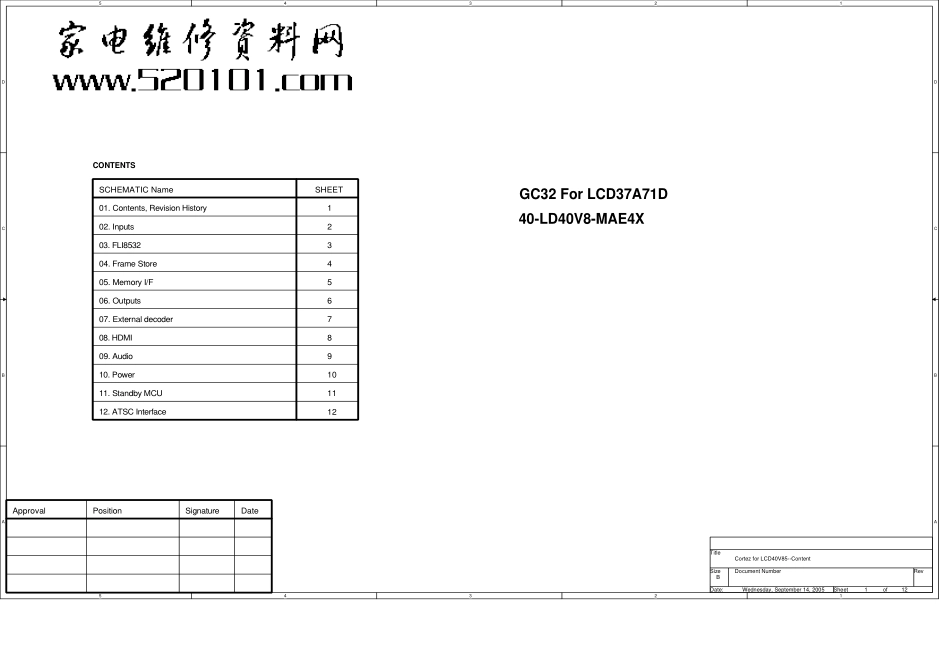 LCD37A71D图_40-LD40V8-MAE4X.pdf_第1页