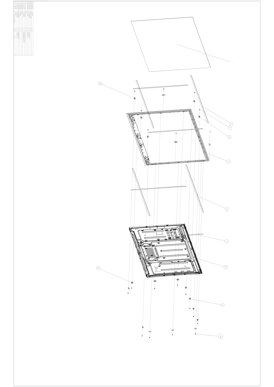 LCD MT25机芯维修手册_前壳结构爆炸图.pdf_第1页