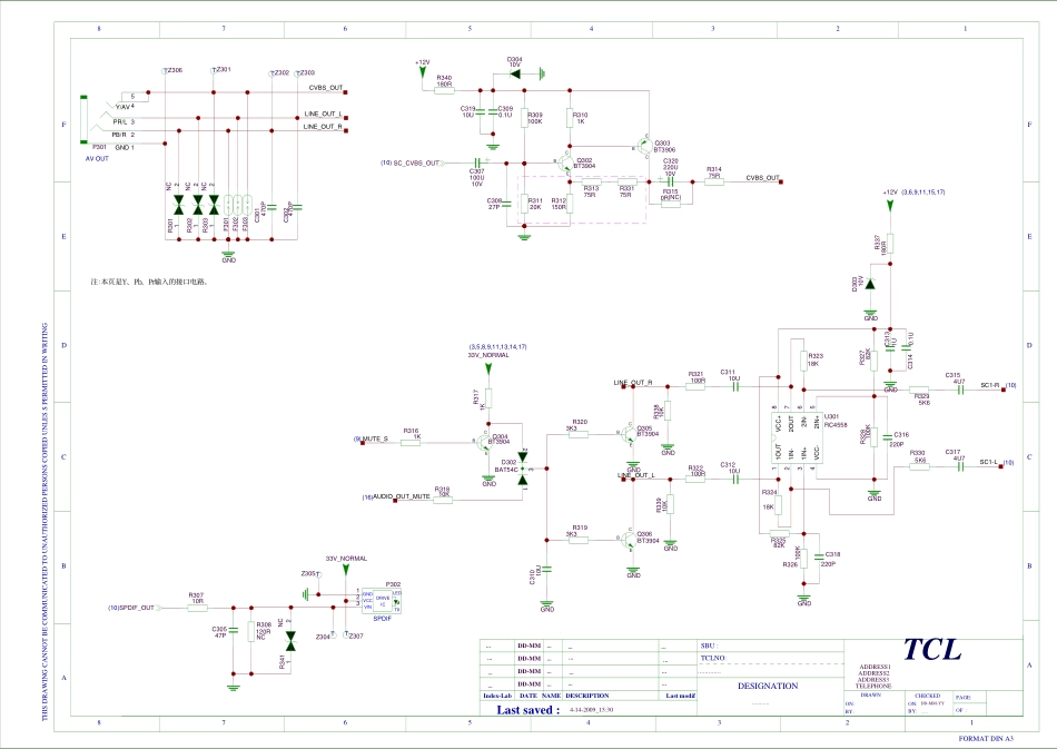 LCD MS98S机芯_LCD MS98S电路图.pdf_第3页