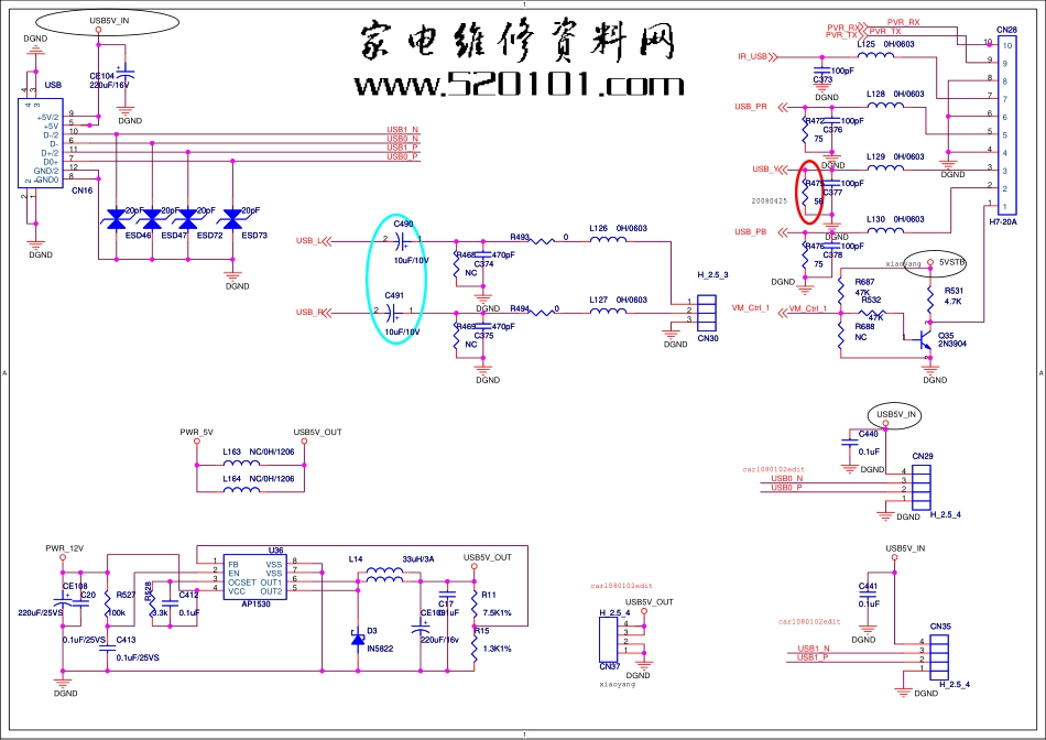 海尔LB32R3液晶电视原理图_09040816297035.pdf_第1页