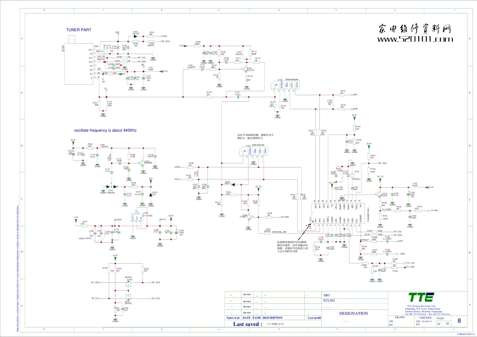 LCD MS19C机芯维修手册_9U19JS-C图纸.pdf_第1页