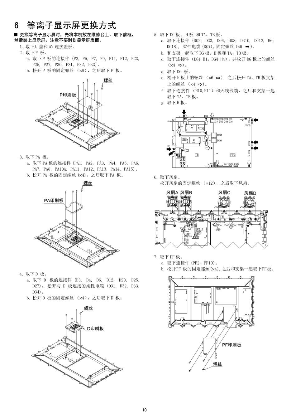 松下TH-42PV30C(GPH6DA机芯)等离子电视原理图_松下-TH-42PV30C(GPH6DA)-中文维修手册2[1].pdf_第2页