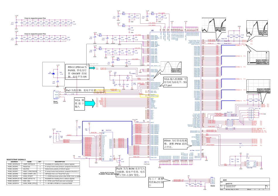 采用GM2115方案液晶驱动板电路图（带关键点中文注解）.pdf_第2页