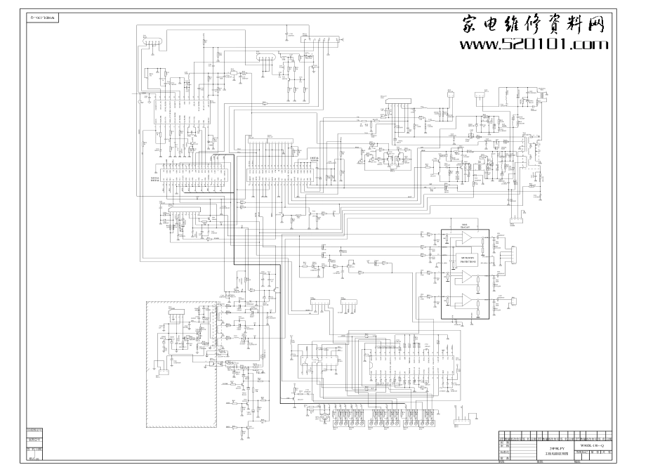 海尔29F9K-PY(100赫兹)彩电原理图_海尔 29F9K-PY(100HZ).pdf_第1页