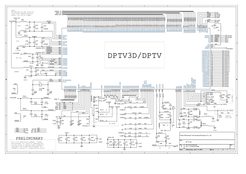 海尔29F6G-PNT(M37281+TDA9112芯片)原理图_海尔 29F6G-PNT(M37281+TDA9112).pdf_第3页