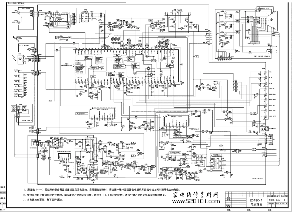 海尔25T8K-T彩电原理图_09012310532257.pdf_第1页