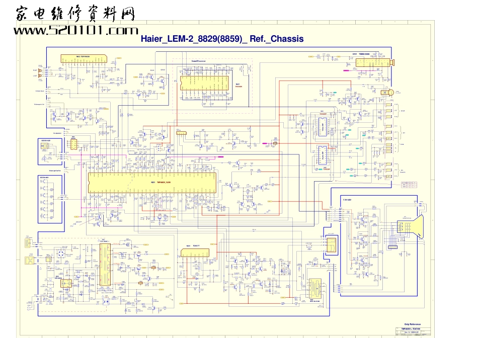 海尔25F9K-T(G9656+8823+TDA8177)彩电原理图.pdf_第1页