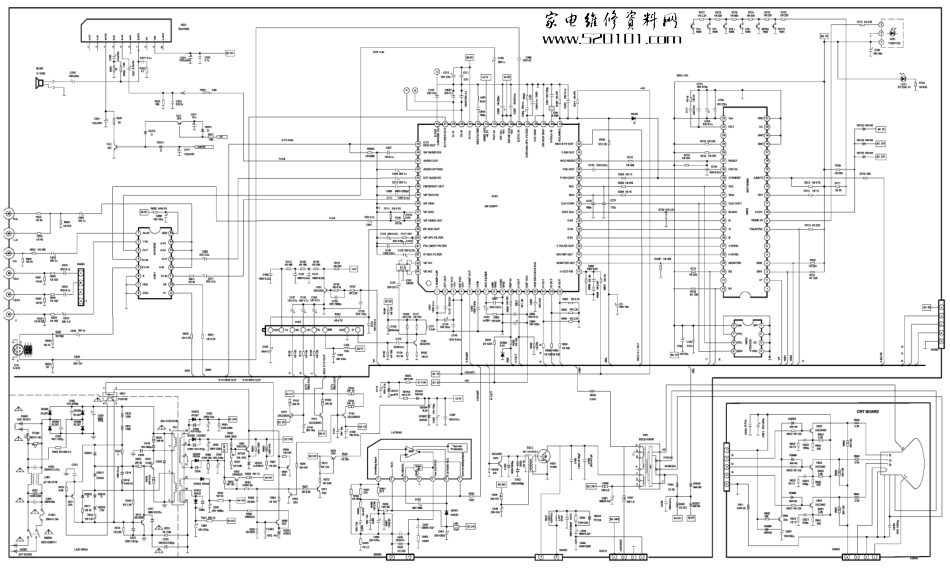 海尔21T5A-T彩电原理图_09060310581351.pdf_第1页