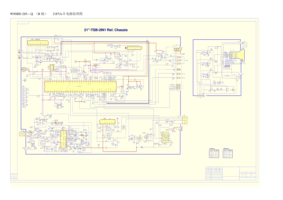 海尔21F5A-T(5Q0756RT+8873芯片)电路原理图_海尔 21F5A-T(5Q0756RT+8873).pdf_第1页