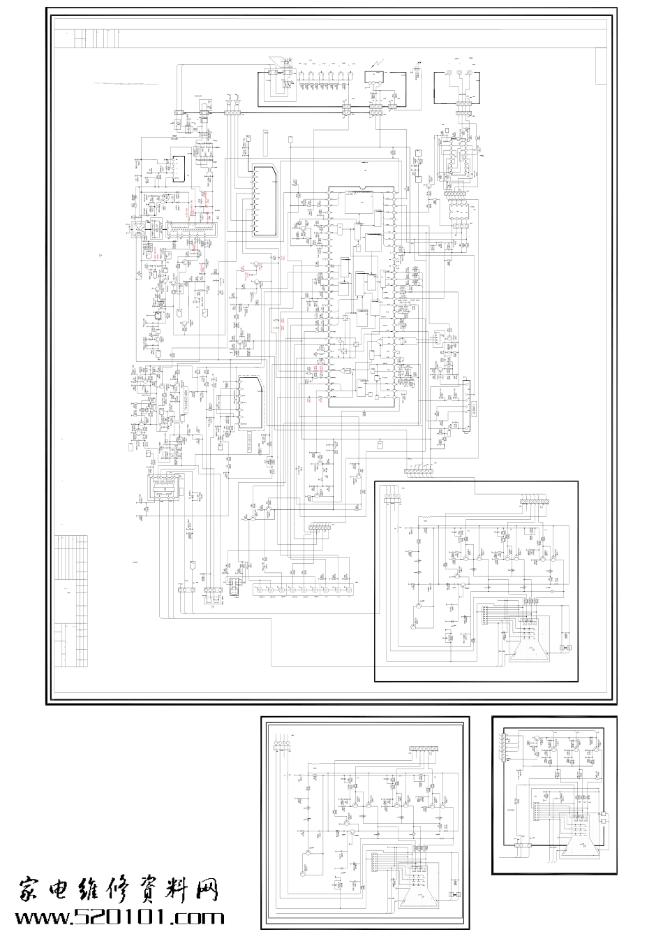 海尔 25FA10-T 维修资料_G2(25寸)8873机芯原理图.pdf_第1页