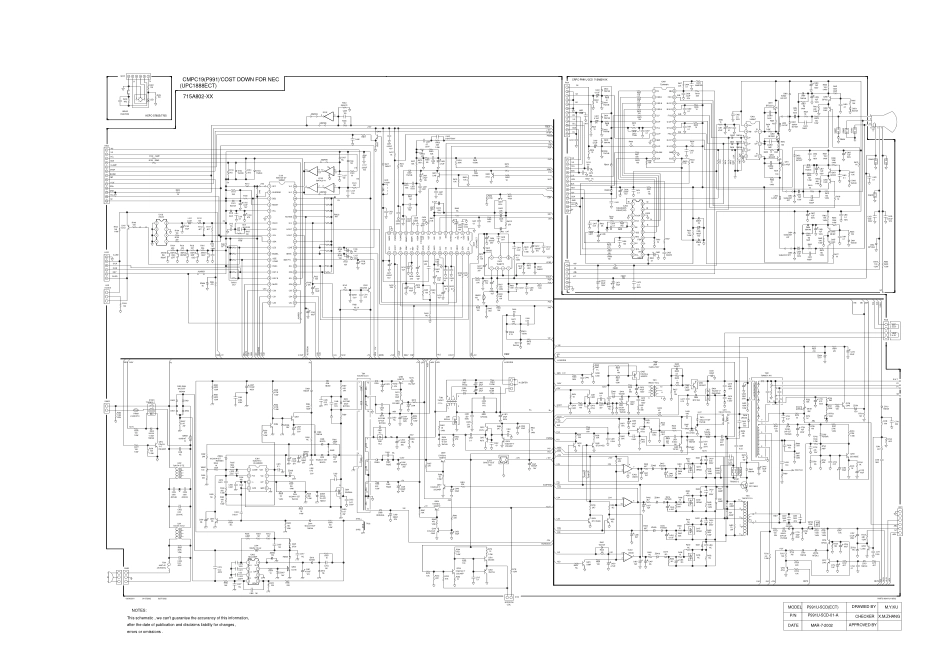 冠捷P991U显示器电路原理图_AOC_P991U.pdf_第1页