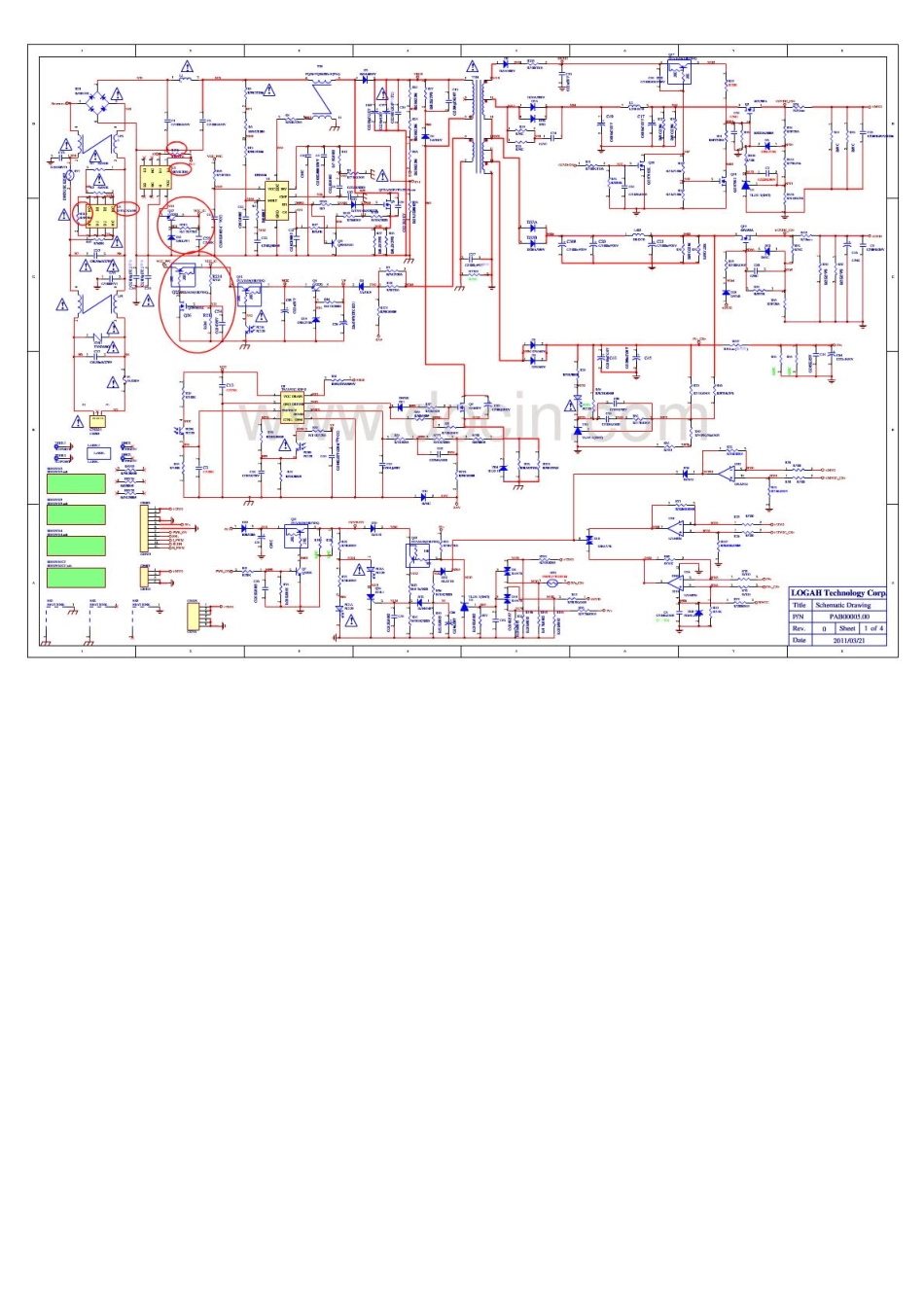 海尔L32G1电源板电路图（清晰度低）.pdf_第1页