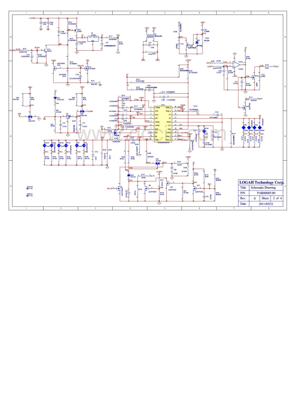 海尔L32G1电源板电路图（清晰度低）.pdf_第2页