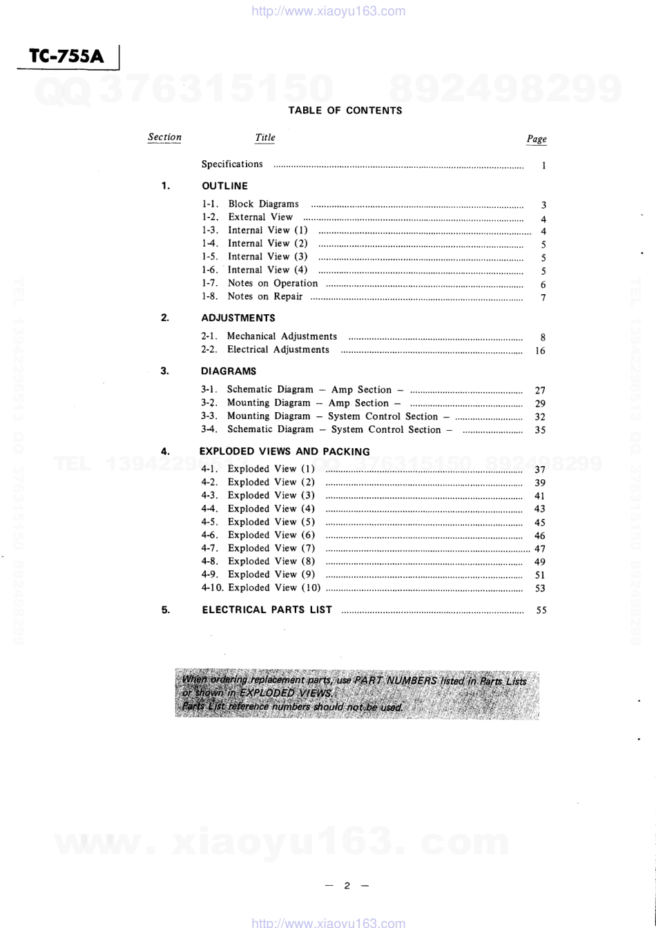 索尼SONY TC-755A电路图.pdf_第2页