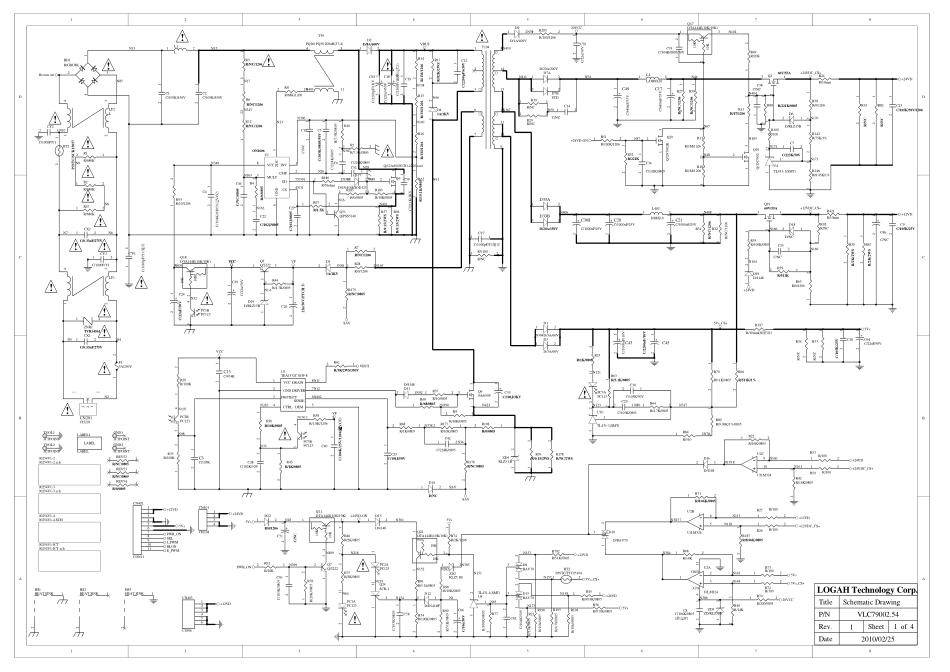 海尔L32K1A液晶电视电源板（VLC79002.54）电路图.pdf_第1页